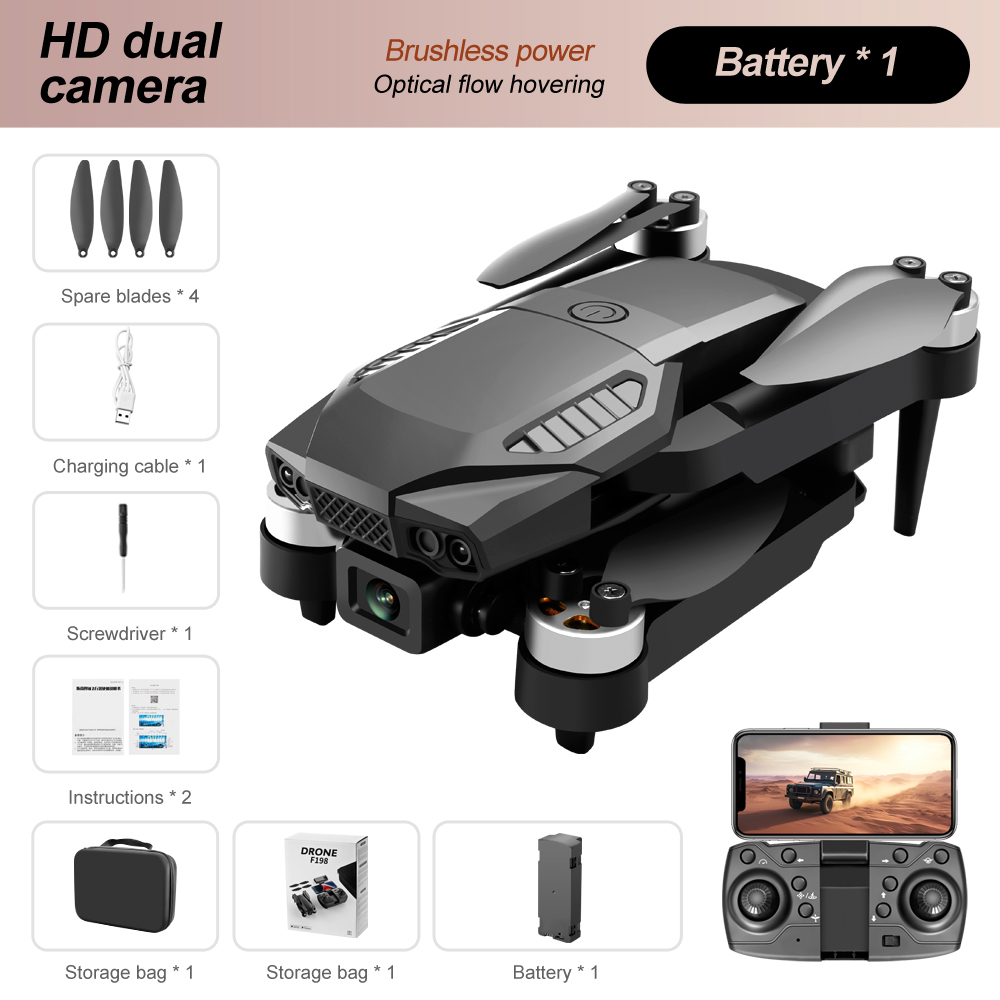 ZHENG-FEI-TOYS-F198-MAX-WiFi-FPV-mit-HD-Dual-Kamera-Optische-Fluss-Positionierung-Buumlrstenloser-Fa-2007433-29